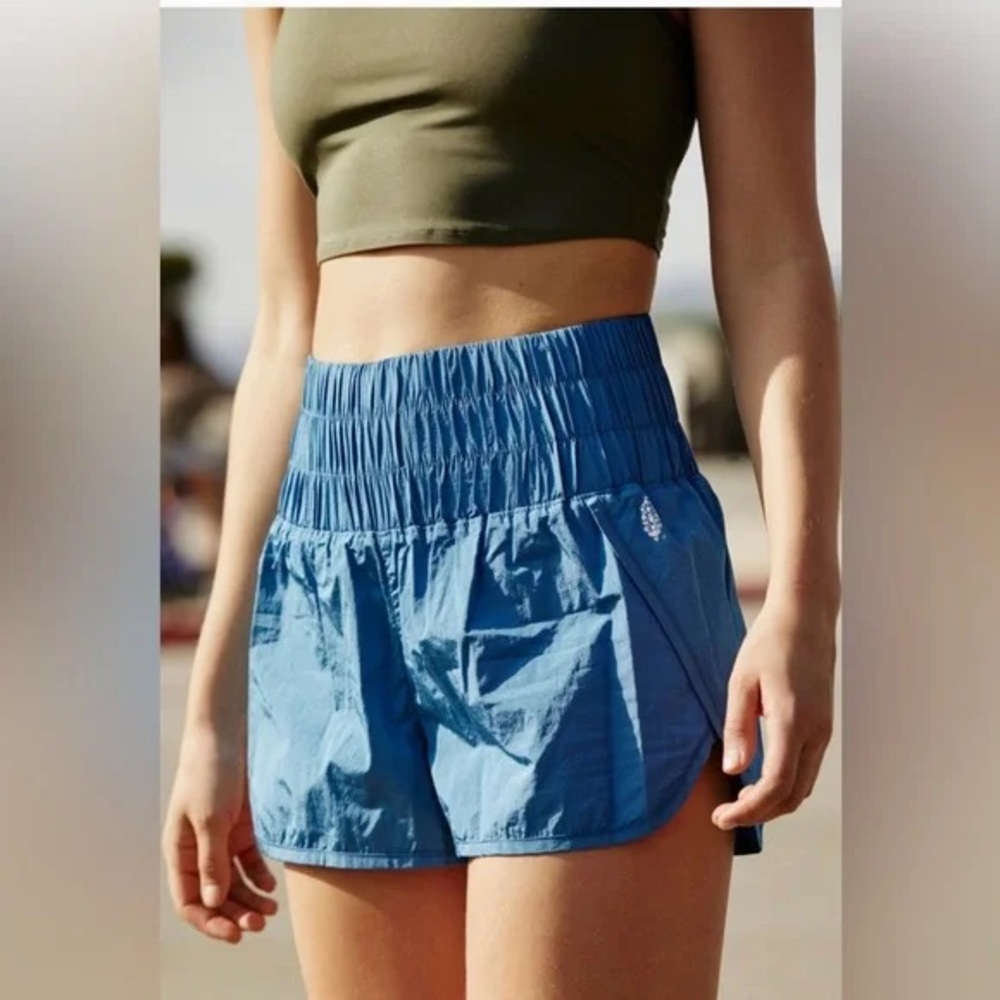 FP Movement The Way Home Shorts Blue Small